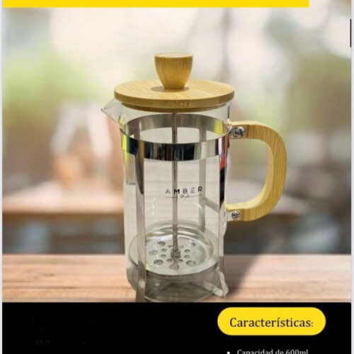 Prensa Francesa 600 ml Bambú